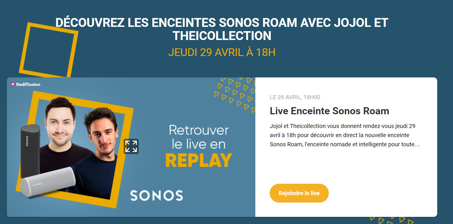 Fnac Live High-Tech JoJol et THEICOLLECTION - Exemple Live Shopping