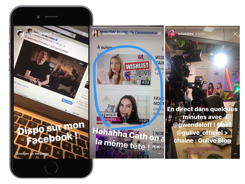 Instagram Stories promotion influenceur