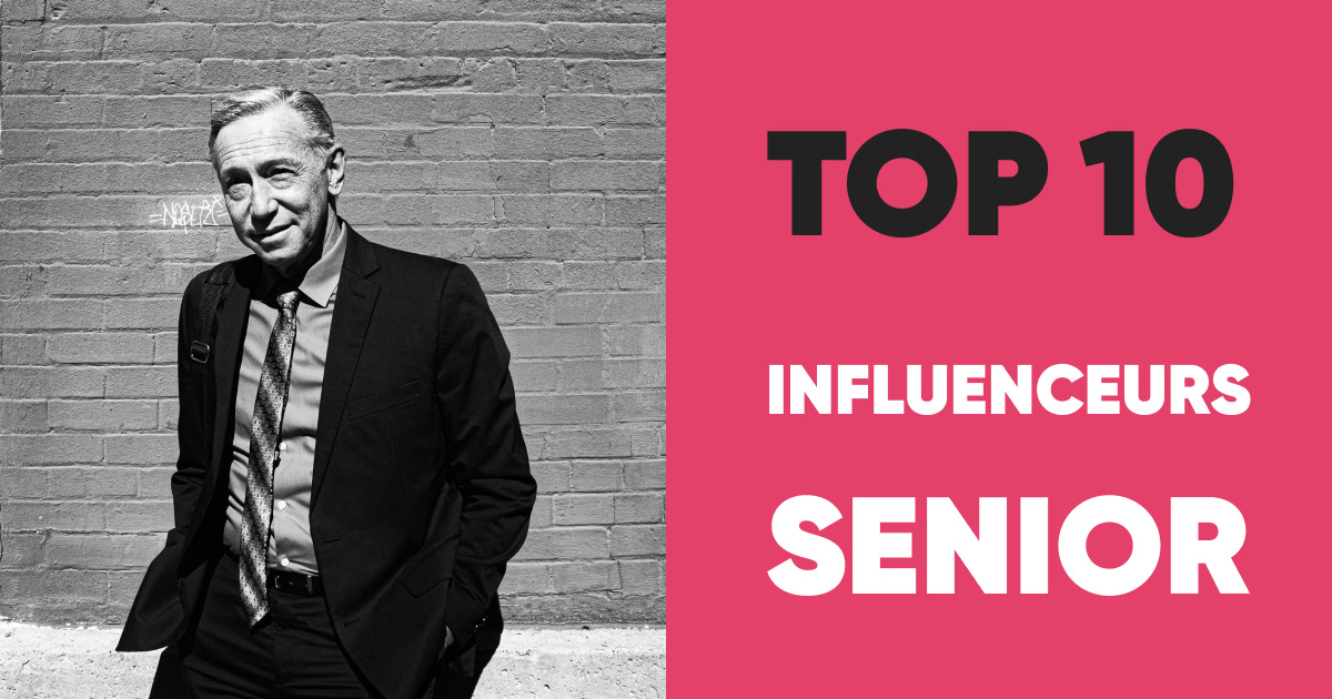Top 10 des influenceurs séniors