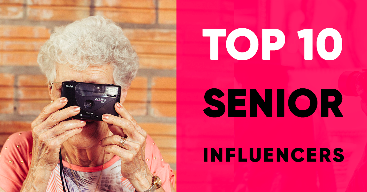 Top 10 senior influencers