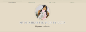 Top 15 blogs cuisine My Kitchenette et cie by Aicha