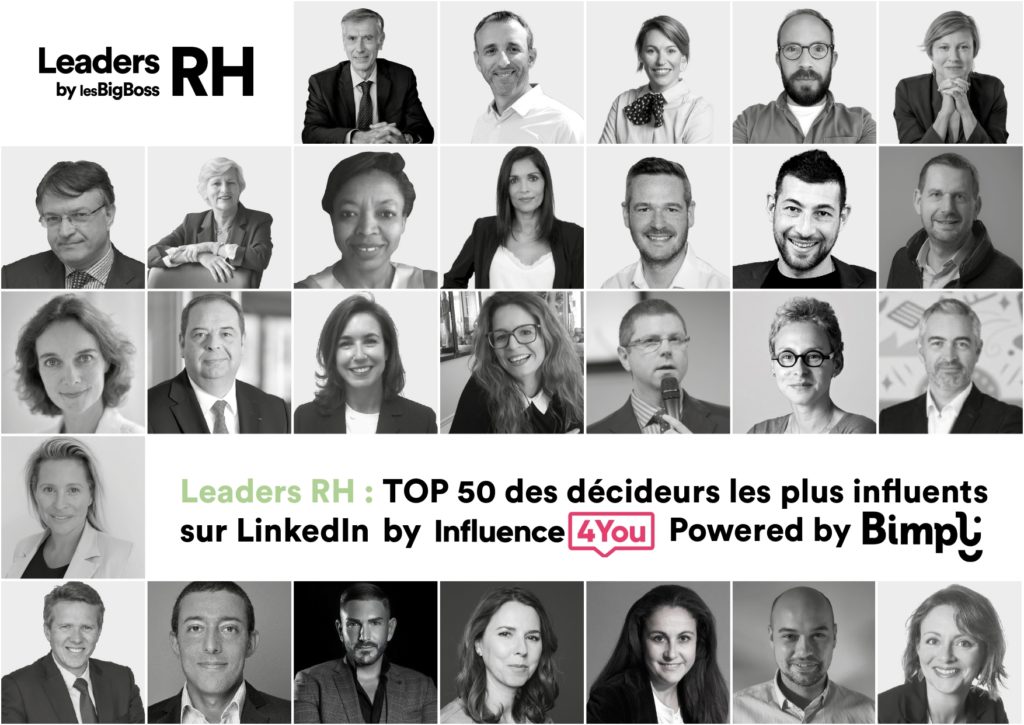 Top 50 des décideurs Ressources Humaines les plus influents sur LinkedIn