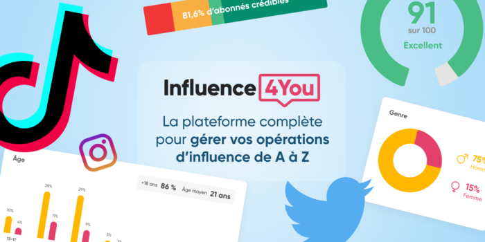 Plateforme influence marketing Influence4You 2023